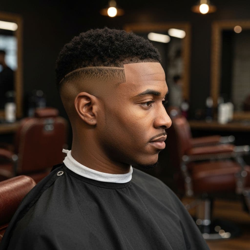 Dégradé afro moderne